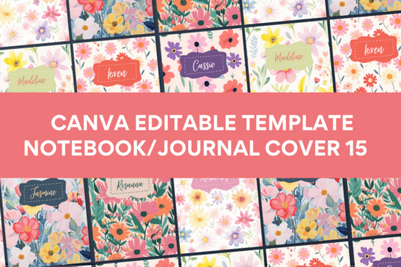 Canva Template Notebook/Journal Cover15: A Designer's Guide