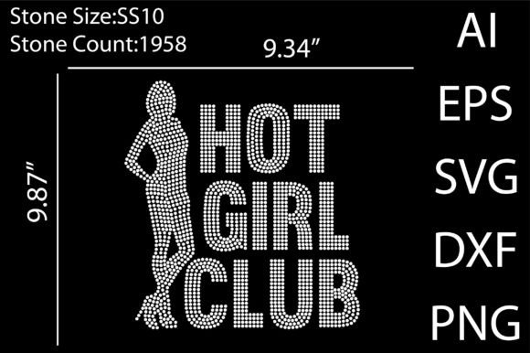 Hot Girl Club Rhinestone Templates: A Complete Design Guide