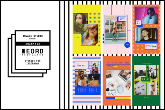 NEORD: Animated Templates for Instagram Stories