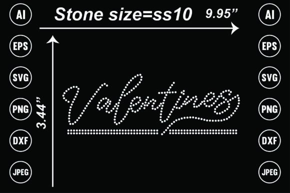 Sparkle and Sentiment: Using (Valentines) Rhinestone Templates for Maximum Impact