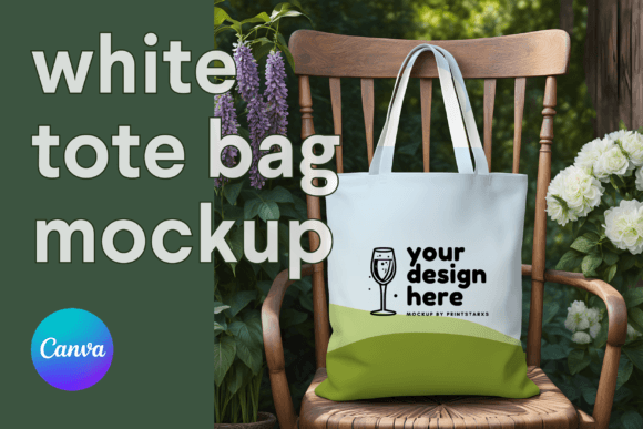 Tote Bag Canva Mockup: Totebag Mock Up for Designers