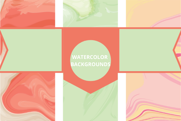 Watercolor Background Graphic Templates: Creative Versatility